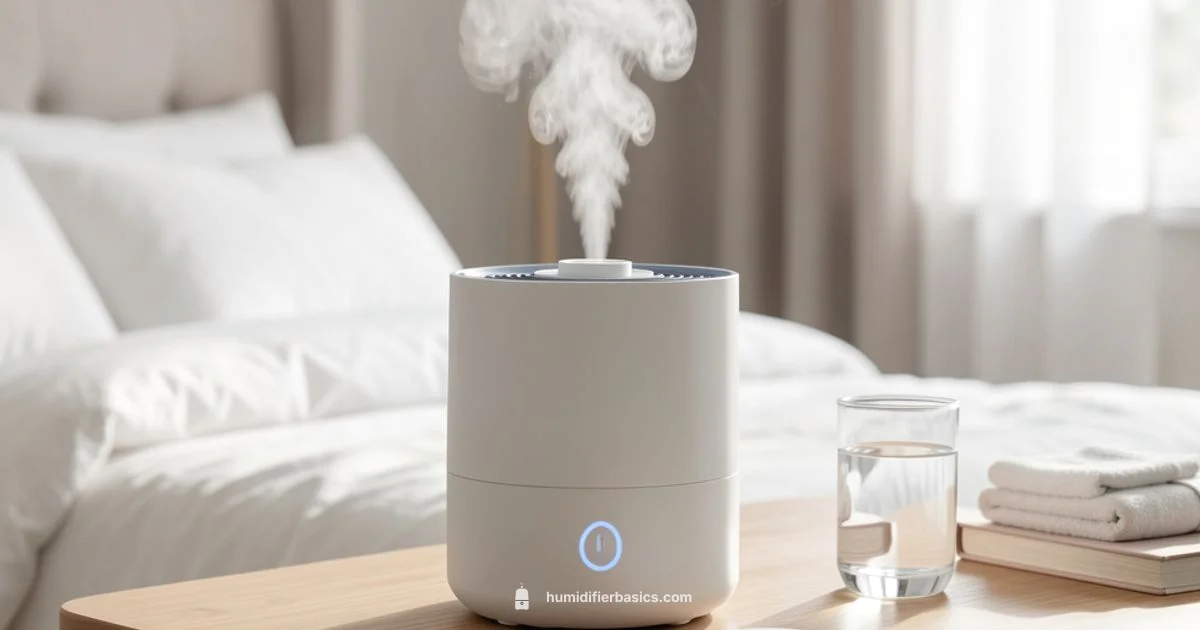 Bedroom Humidifier Size - HumidifierBasics